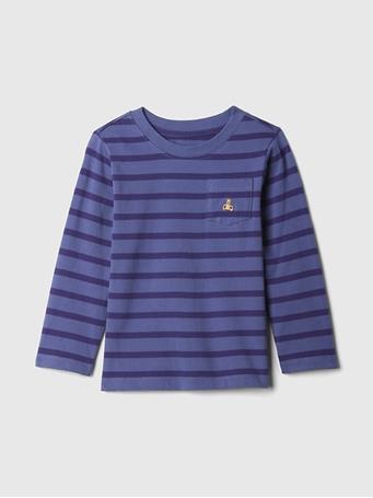 GAP - Mix and Match Pocket T-Shirt BLUE STRIPE