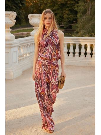 HOSS INTROPIA - Pandra Printed Fluid Pants MULTI COL