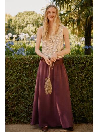 HOSS INTROPIA - Ofra Cape Skirt MAROON