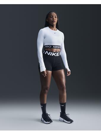 NIKE - Pro Sculpt Women's High-Waisted 3" Biker Shorts BLACK