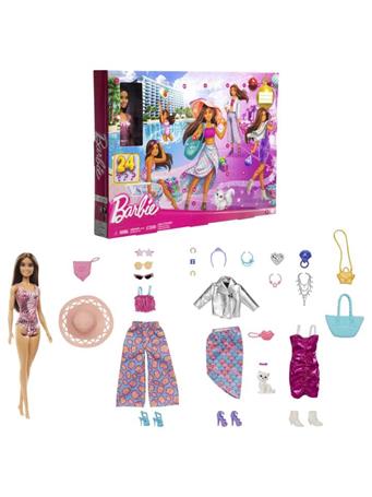 MATTEL - Barbie Doll And Fashion Advent Calendar NO COLOR