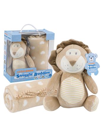 LITTLE MIMOS - Blanket With Lion Plush Toy BEIGE