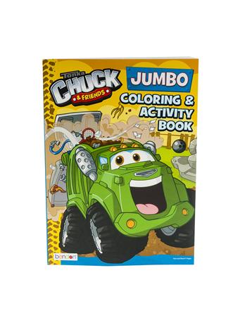 TONKA - Chuck and Friends Coloring Book NO COLOR