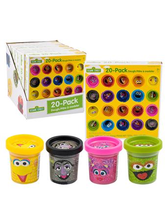 SESAME STREET - 20pk Dough Cans NO COLOR