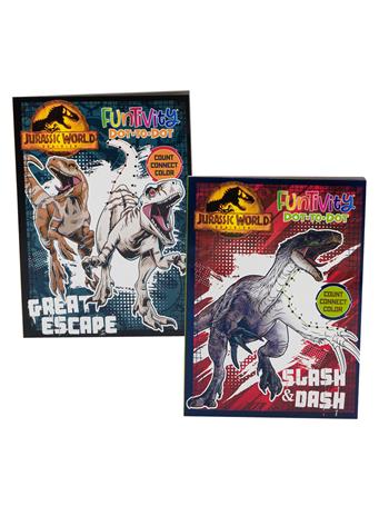 JURRASIC PARK - 64pg Coloring Book NO COLOR