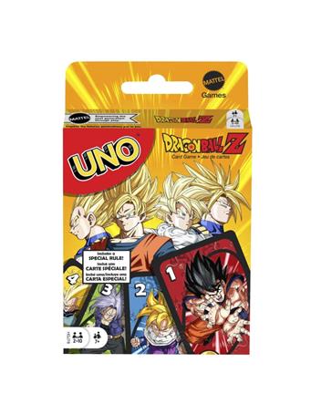 MATTEL - UNO Dragon Ball Z Card Game NO COLOR