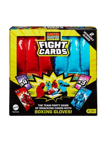 MATTEL - Rock ‘Em Sock ‘Em Robots Fight Cards Card Game NO COLOR