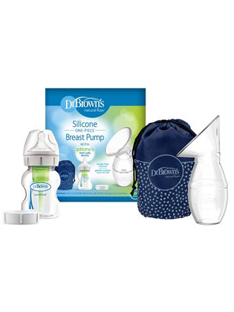 DR BROWN'S - Silicone One-Piece Breastpump NO COLOR