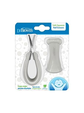 DR BROWN'S - Safe Squeeze Nail Scissors NO COLOR