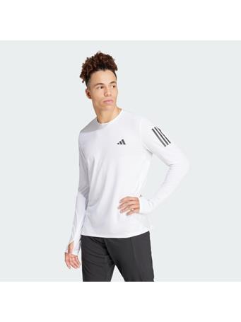 ADIDAS - Own The Run Long Sleeve Long-Sleeve Top WHITE
