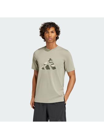 ADIDAS - Camo Big Logo Tee BLACK
