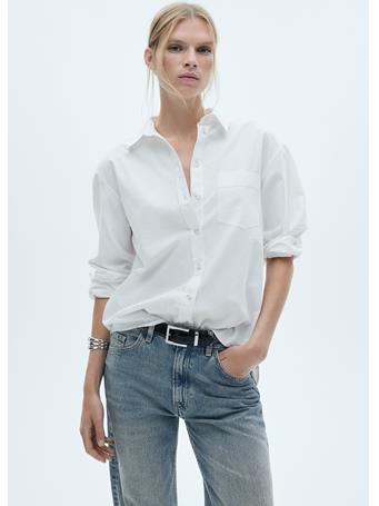 MANGO - Miami Medium-rise Straight-fit Jeans DARK BLUE