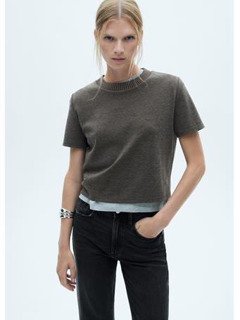 MANGO - Matilda Medium-rise Straight-fit Jeans BLACK