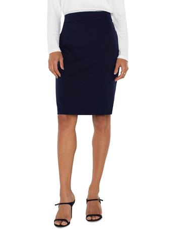 LIVERPOOL JEANS - Pencil Skirt CADET BLUE