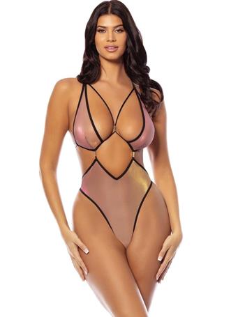 OH LA LA CHERI - Jade Bodysuit IRRIDESCENET