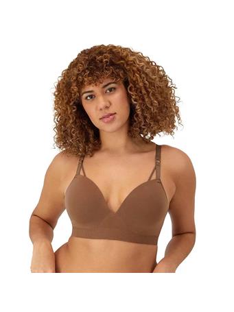 MAIDENFORM - Wireless Seamless Sweetheart Bra BRONZED CHESTNUT