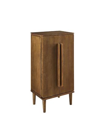 LINON - Transitional Jewelry Armoire BROWN