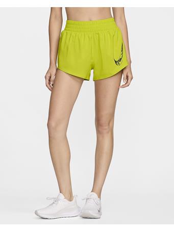 NIKE - Dri-FIT Mid-Rise Graphic Shorts with Underwear Liner BRIGHT CACTUS