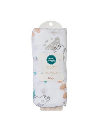 MARY MEYER - Lulujo Cotton Swaddle – Sparky Puppy NO COLOR