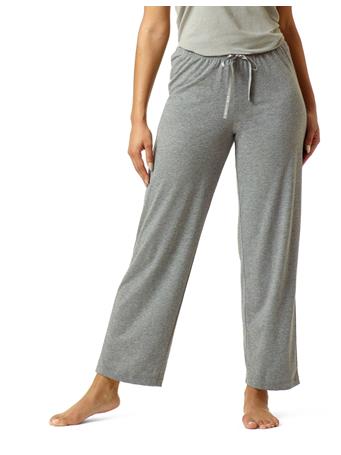 HUE - SleepWell Modern Classic Pajama Pant GREY HEATHER