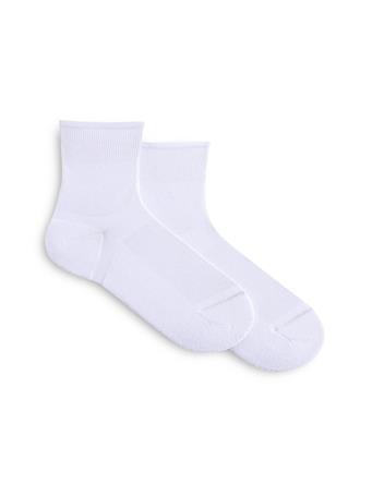 HUE - Sporty Shortie Sneaker Sock WHITE