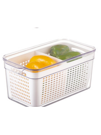 CONTAINED - Crisper Container CLEAR