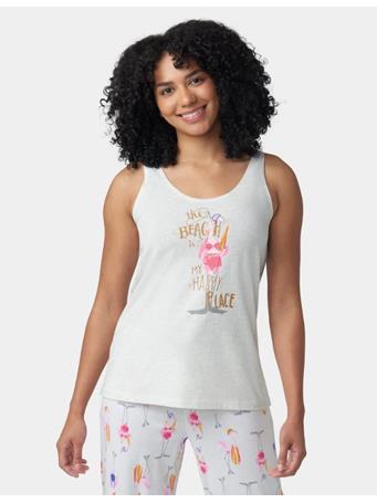 HUE - Happy Place Tank WHITE