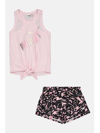 PUMA - Tank and Short Set LT PINK