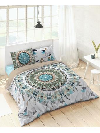 BELLE MAISON - Kaleido Dream Catcher Bedding Duvet Set AQUA