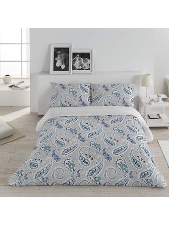 BELLE MAISON - Joan Duvet Set BLUE/GREY