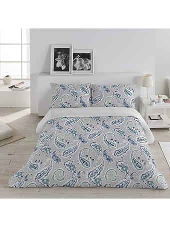BELLE MAISON - Joan Duvet Set BLUE/GREY