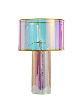 STYLECRAFT LAMPS - Glass Table Lamp PINK