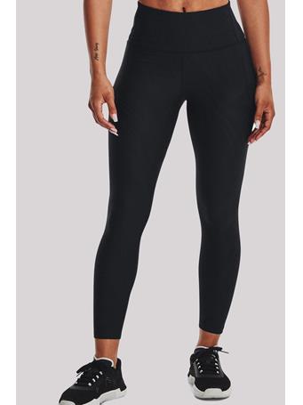 UNDER ARMOUR - Meridian Jacquard Ankle Leggings BLACK/SILVER