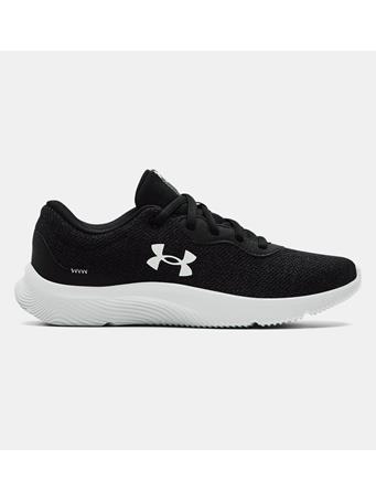 UNDER ARMOUR - Women's UA Mojo 2 Sportstyle Shoes BLACK/WHITE/WHITE