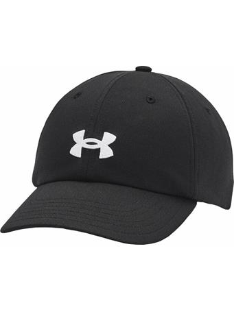 UNDER ARMOUR - Blitzing Adjustable Black/White UNI Cap BLACK/WHITE