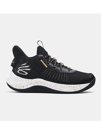 UNDER ARMOUR - Unisex Curry 3Z7 Basketball Shoes BLACK/BLACK/METALLIC GOLD