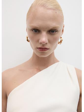 MANGO - Torsado Hoops GOLD