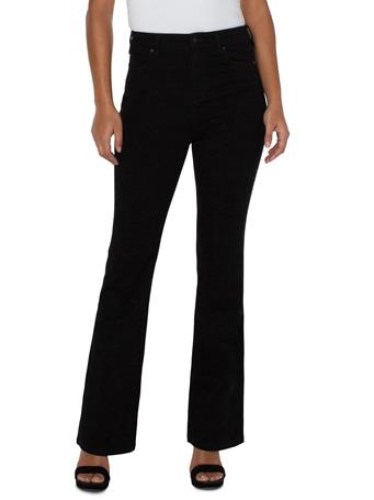 LIVERPOOL JEANS - Lucy Hi-rise Bootcut BLACK RINSE