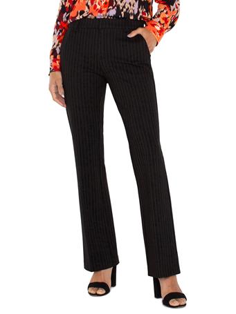 LIVERPOOL JEANS - Kelsey Flare Trouser BLK+WHT PINSTRP
