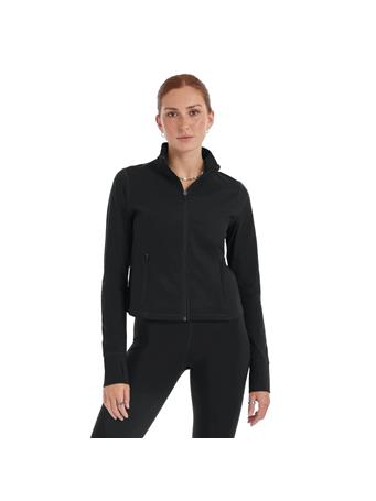 CHAMPION - Soft Touch Cardio Jacket, Anti Odor, C Logo BLACK