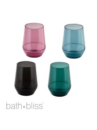 BATH BLISS - Acrylica Translucent Plastic Tumbler NO COLOR