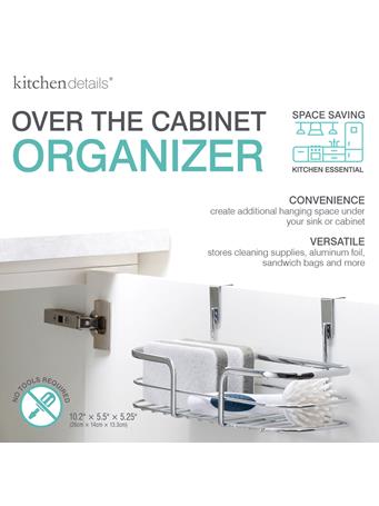 KENNEDY INTERNATIONAL - Over the Cabinet Kitchen Organizer NO COLOR