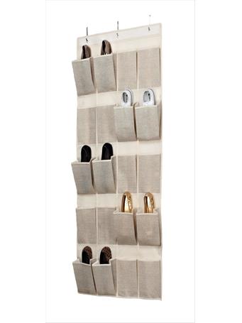 KENNEDY INTERNATIONAL -  20-Pocket Shoe Organizer NO COLOR