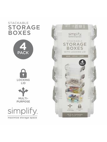 SIMPLIFY - Mini Set of 4 Layered Storage NO COLOR