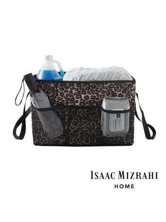 KENNEDY INTERNATIONAL - Isaac Mizrahi Leopard Foldable Trunk Organizer NO COLOR