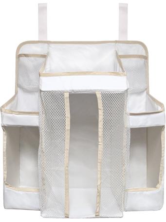LA BABY - Dexbaby Nursery Organizer WHITE
