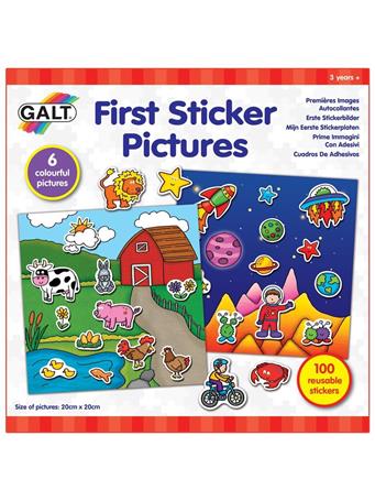 GALT TOYS - First Sticker Pictures NO COLOR