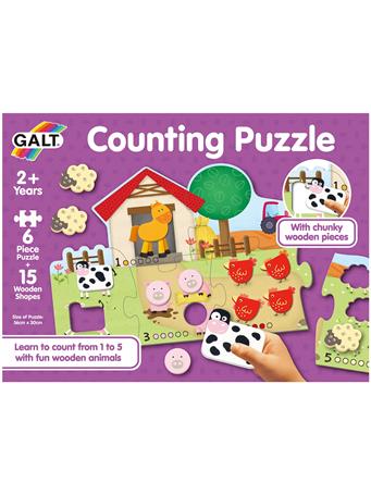 GALT TOYS - Counting Puzzle NO COLOR