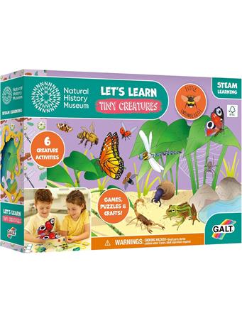 GALT TOYS - Natural History Museum - Let's Learn Tiny Creatures NO COLOR