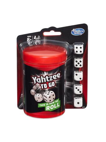 HASBRO - Yahtzee to Go! Game NO COLOR